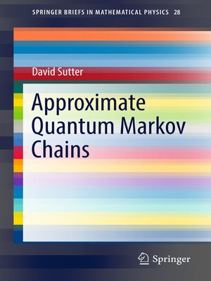 cover image of Approximate Quantum Markov Chains